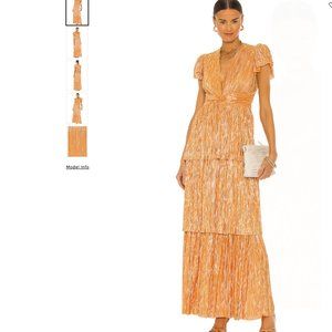 Sabina Musayez Maze Dress Mandarin Size Small